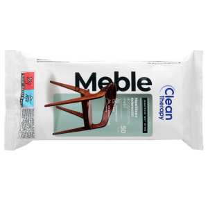 Nawilżane ściereczki do czyszczenia MEBLI 50 sztuk RAVI